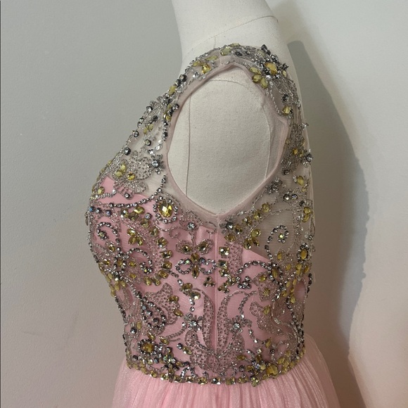 Sherri Hill 2814 Pink Dress - Picture 8 of 17